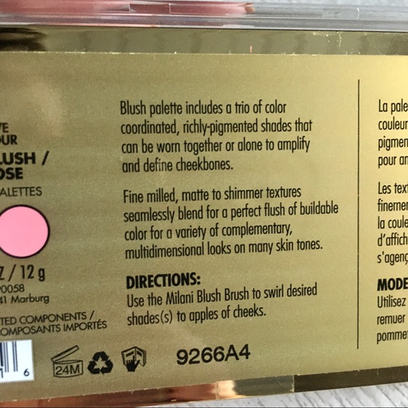 Milani Flowers of Love Blushers - Picture 3 of 3